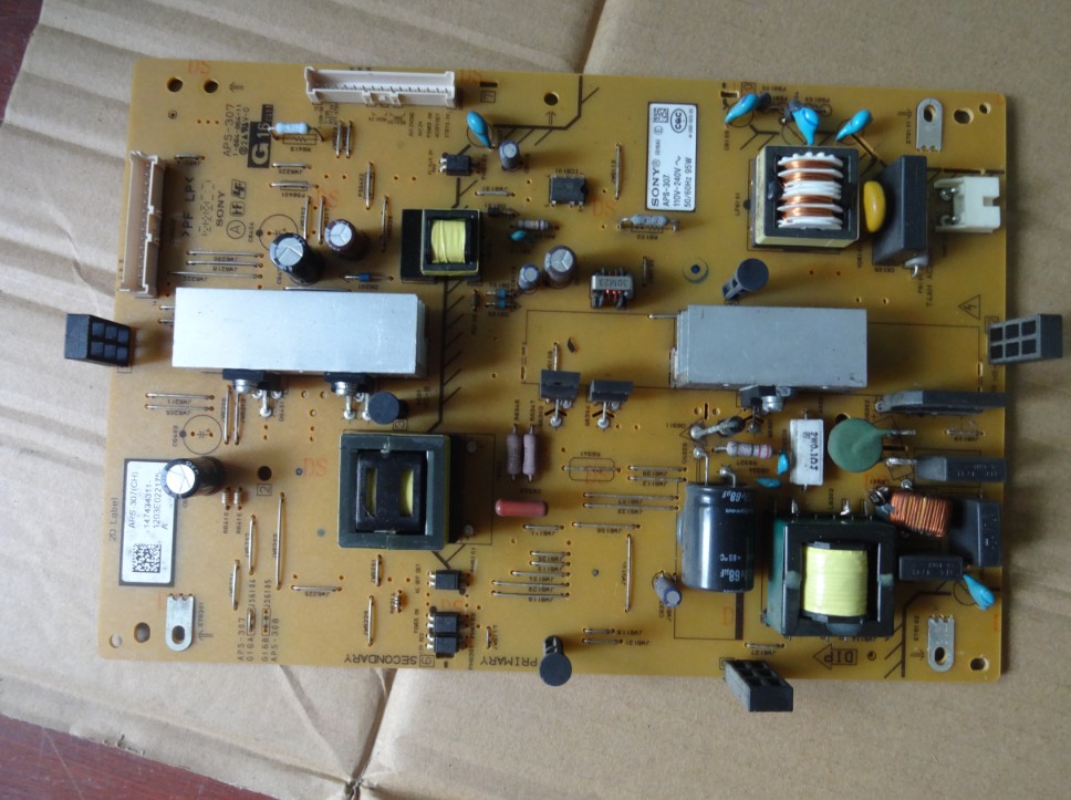 Sony 1-884-864-11 APS-307(CH) 1-474-343-11 Power Supply Board - Click Image to Close