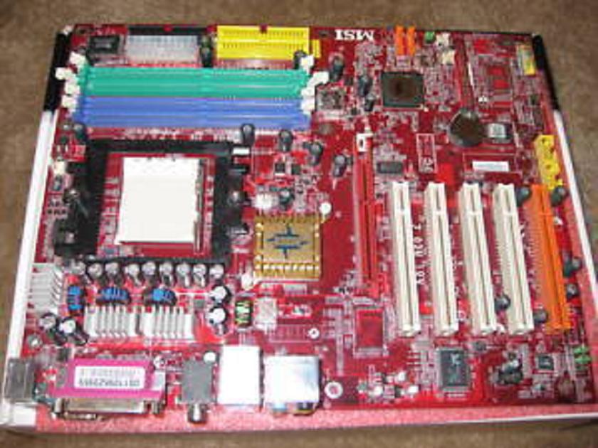 MSI K8T Neo2-F Athlon 64 Motherboard Socket 939 AGP