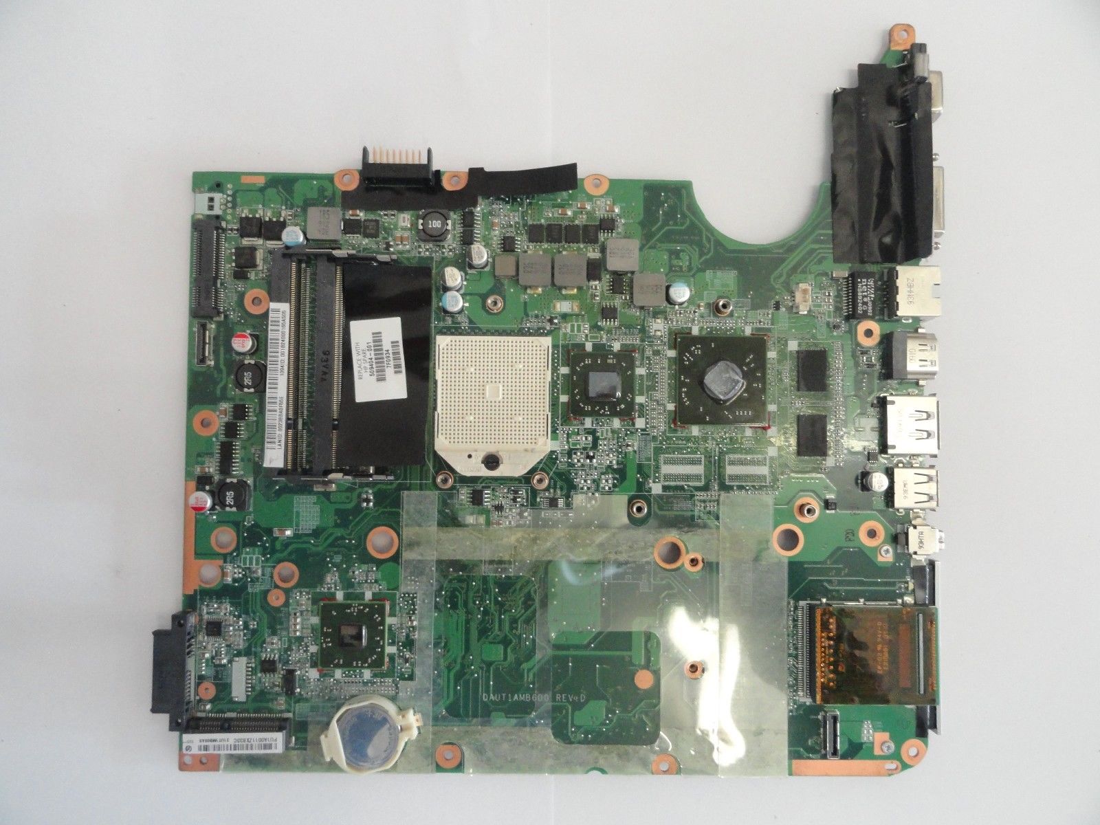 HP dv6-1000 Entertainment PC AMD Motherboard 509404-001