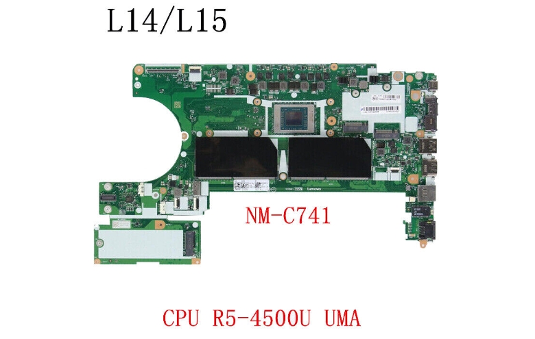 ThinkPad L14 L15 Gen1 Laptop Motherboard R5-4500 5B20W77606