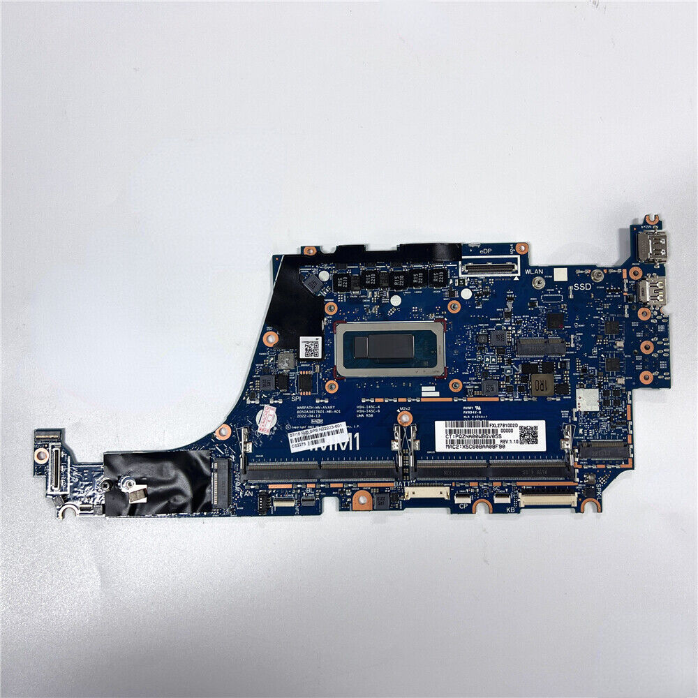 Laptop Motherboard 6050A3417601 For HP 840 G9 With i7-1255 CPU