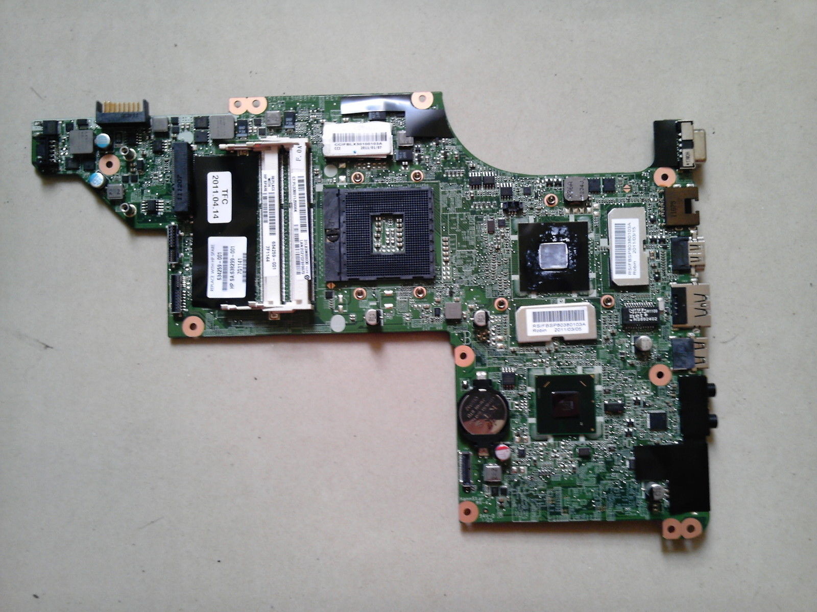 634259-001 HP Pavilion DV7 intel motherboard 100% Tested - Click Image to Close