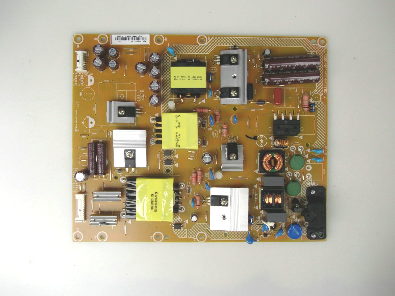 New Philips 40PFL3240 / T3 Power Board 715G6335-P03-001-002S - Click Image to Close