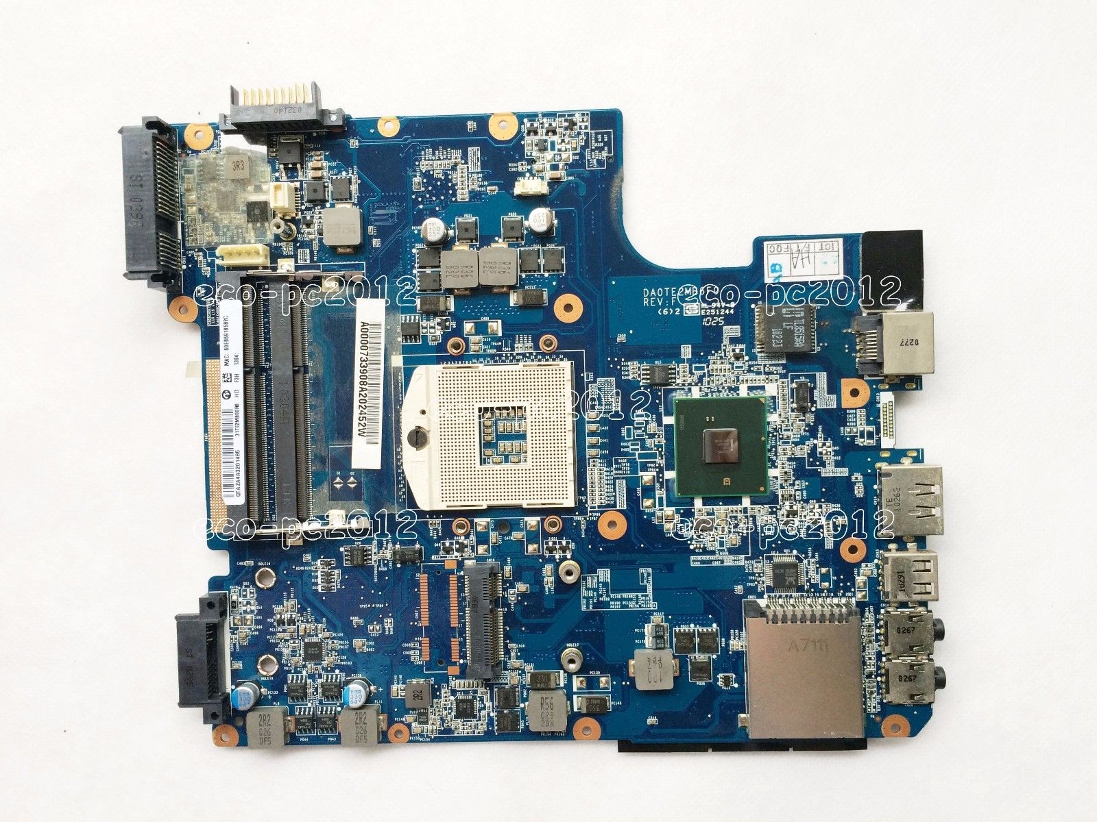 Toshiba Satellite L640 L645 Intel HM55 Motherboard A000073390 DA