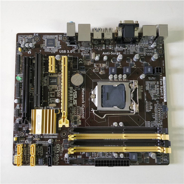 ASUS B85M-E Motherboard Chipset Intel B85 LGA1150 VGA DVI HDMI DP