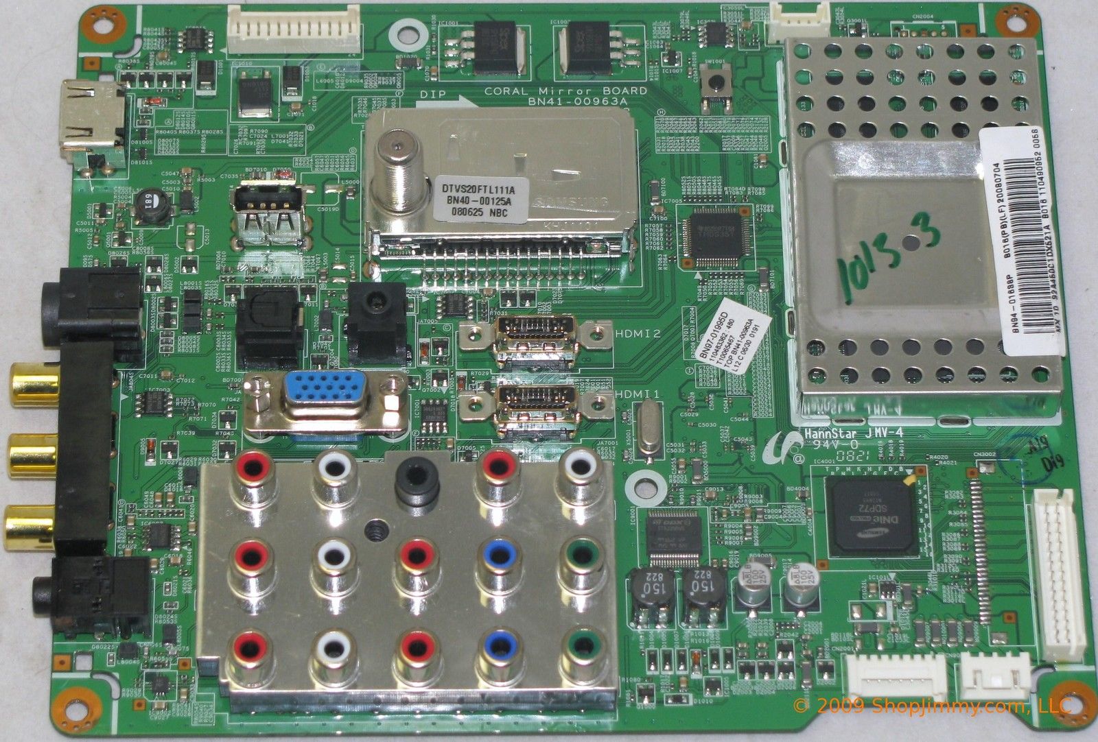 Samsung BN94-01638P (BN41-00963A) Main Board for LN32A450C1DXZA
