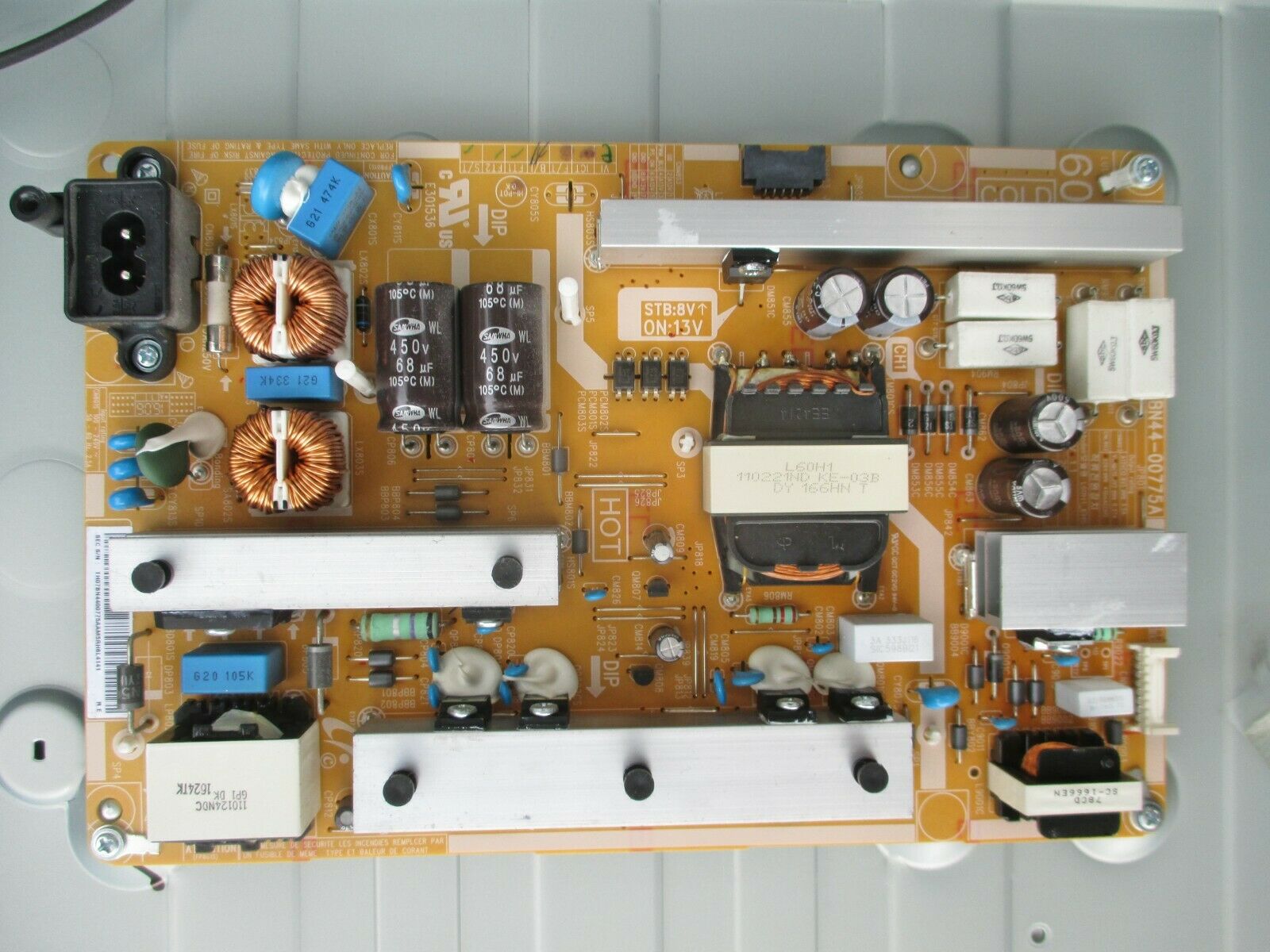 Samsung TV Power Supply Board UN60J6200AF BN44-00775A - WORKING