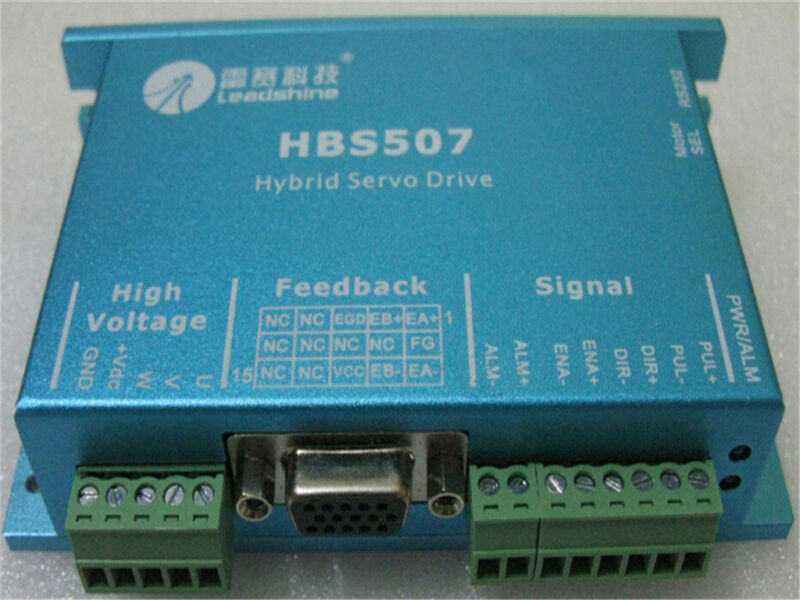 NEMA23 3PHASE closed loop motor hybrid servo drive HBS507 leadshine 18-50VDC