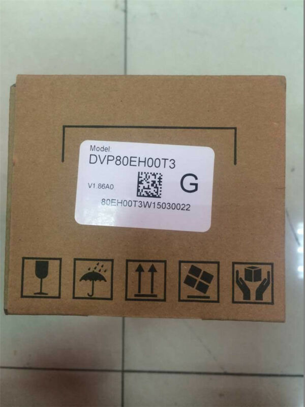 DVP80EH00T3 Delta EH3 Series PLC DI 40 DO 40 Transistor output new in box
