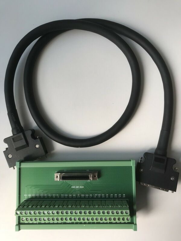 ASD-BM-50A Terminal 50pin with 1m CN1 cable for Delta A2 servo motor driver
