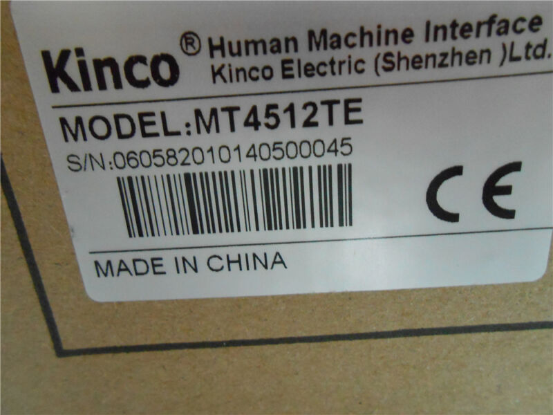 MT4512TE Kinco HMI Touch Screen 10.1inch 800*480 Ethernet with program cable new