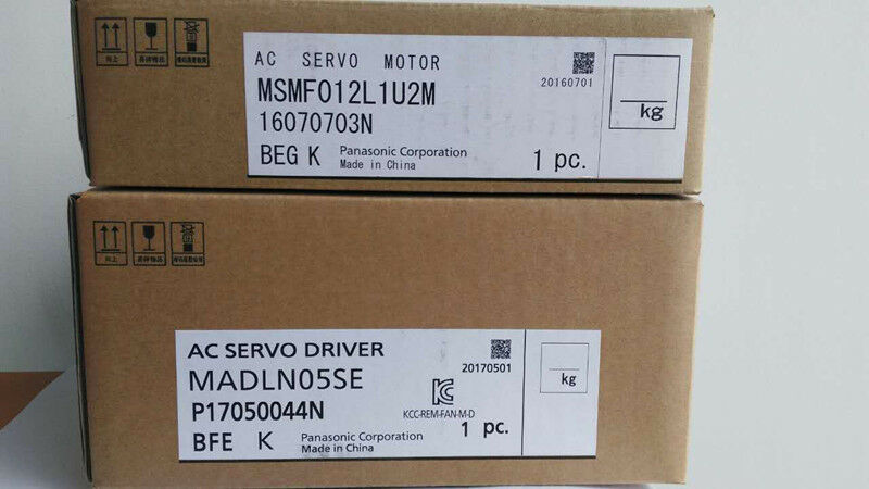 MSMF012L1U2M+MADLN05SE AC Servo motor drive kits 38mm 100w 3000rpm 0.32Nm