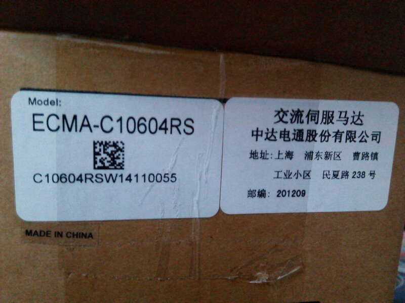 ECMA-C10604RS+ASD-A2-0421-M DELTA AC servo motor driver kit 0.4kw 3000rpm 1.27Nm
