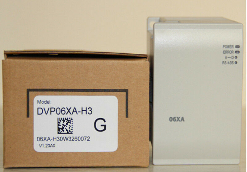 DVP06XA-H3 Delta EH3 Series PLC Analog Module AI 4 AO 2 new in box