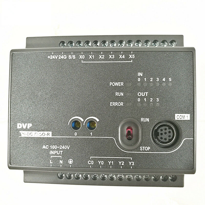 DVP10EC00T3 Delta EC3 Series Standard PLC DI 6 DO 4 Transistor 100-240VAC new