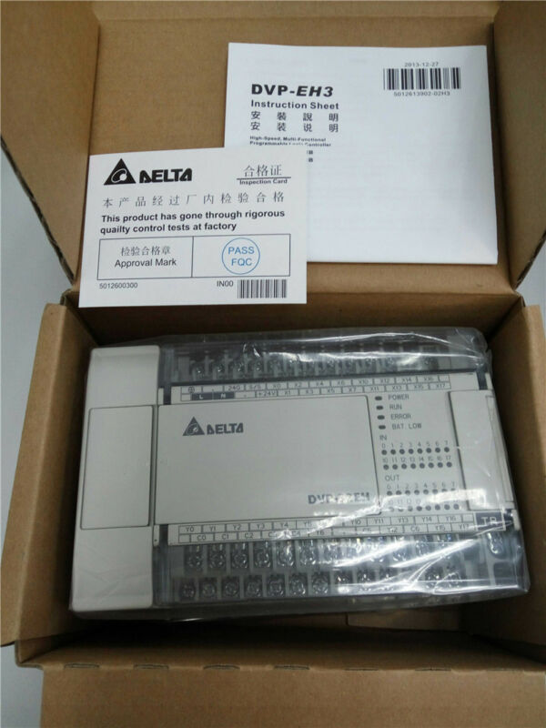 DVP32EH00T3 Delta PLC DI 16 DO 16 Transistor output new in box