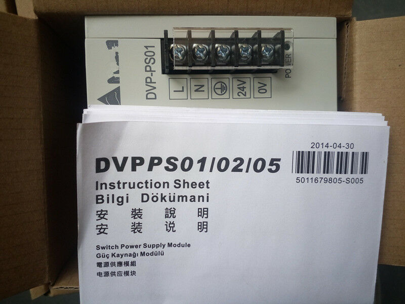 DVPPS01 Delta DC24V 1A PLC Power supply DVP-PS01 new in box