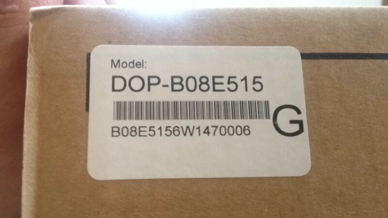 DOP-B08E515 Delta HMI Touch Screen 8" inch 800*600 with Ethernet new in box