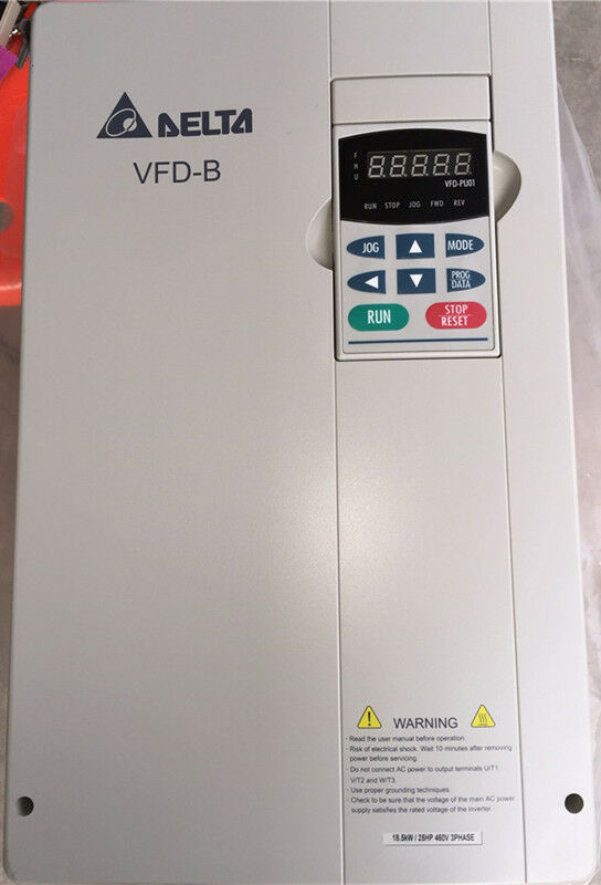 VFD185B43A DELTA VFD Inverter Frequency converter 18.5kw 25HP 3 PHASE 380V 400HZ