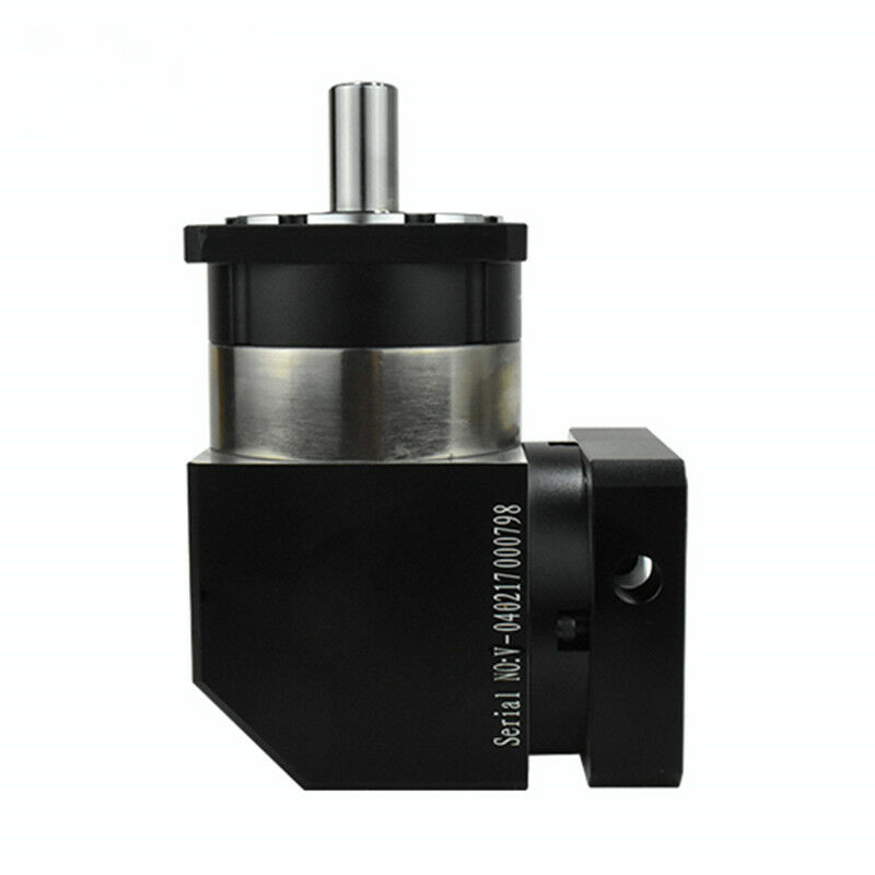 right angle 90 degree gearbox 3:1 to 10:1 for 60 frame AC servo motor input 11mm