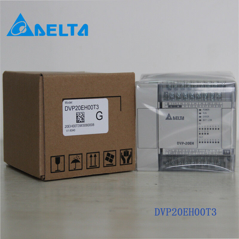 DVP20EH00T3 Delta PLC DI 12 DO 8 Transistor output new in box