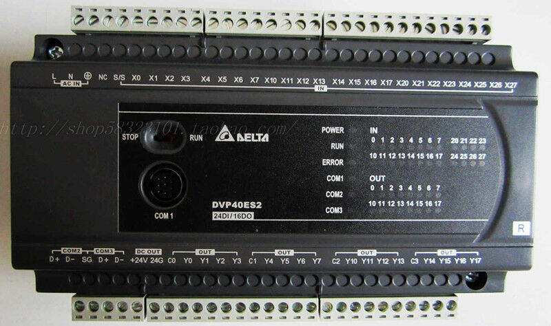 DVP40ES200R Delta ES2 Series Standard PLC DI 24 DO 16 Relay new in box