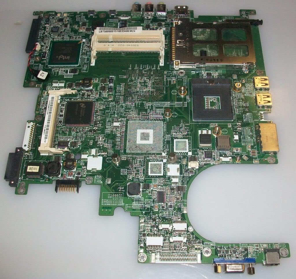 DA0ZL9MB6C1 MB.AAG06.001 MotherBoard for Acer 1690 2310 TravelMa
