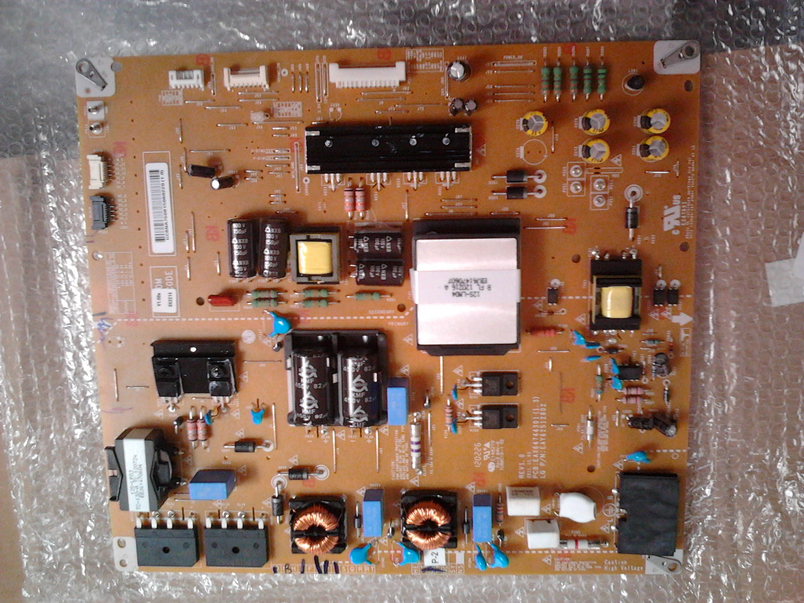 LG 55LM8600 Power Supply Board LGP55H-12LPB-3P EAX64744301