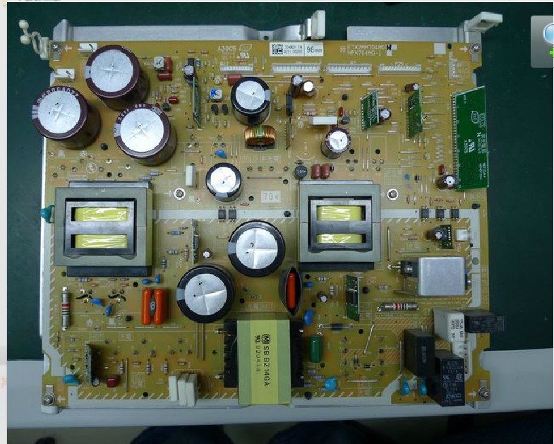 Panasonic ETX2MM704MG NPX704MG-1 Power Supply Board TH-50PZ80C/T