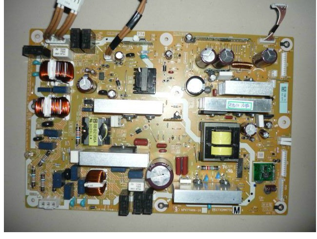 New Panasonic TC-P65V10 Power Supply Board (NPX774MA-1) ETX2MM774MA