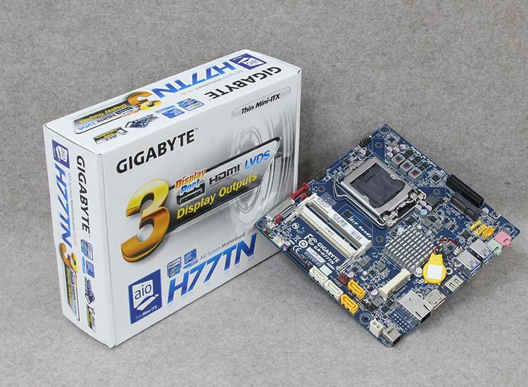 GIGABYTE GA-H77TN LGA 1155 Intel H77 HDMI SATA 6Gb/s USB 3.0 Thi