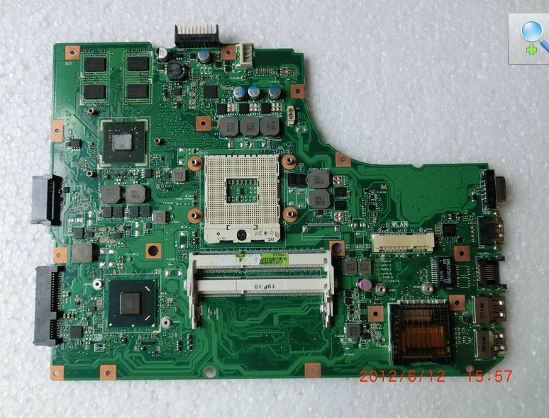 Asus K55VM REV 2.0 HM76 laptop motherboard mainboard fully tested