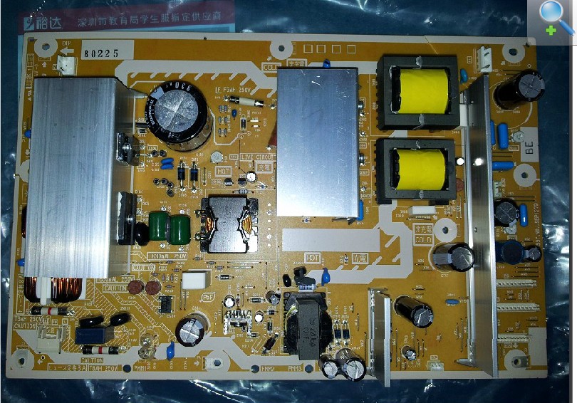 New Power Supply LSEP1279 from Panasonic TC-P42C1 PLASMA TV - Click Image to Close