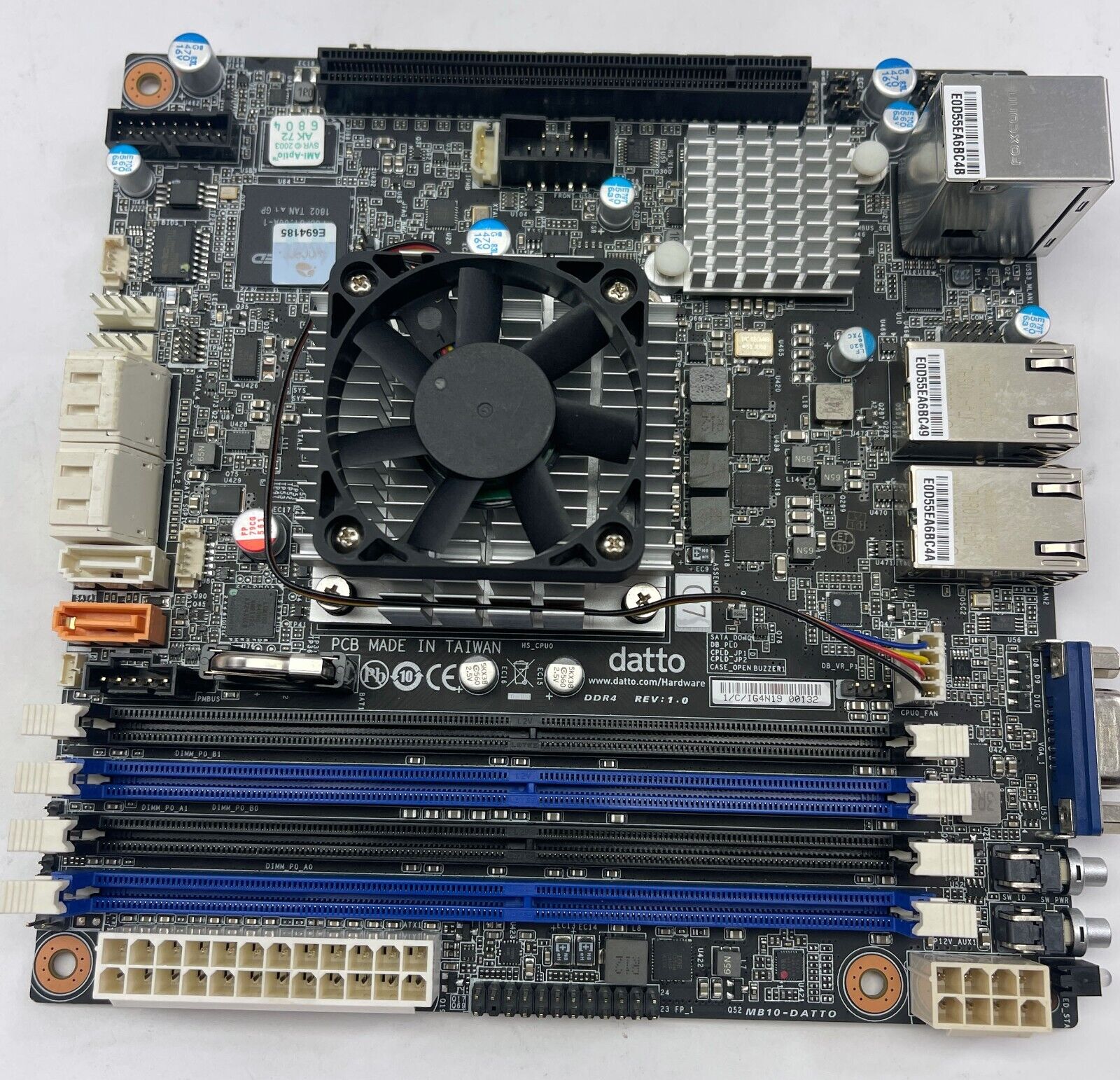 GIGABYTE MB10-Datto Motherboard Xeon D-1521- SR2DF 2.40 GHz
