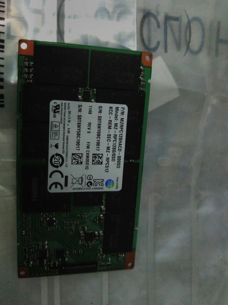 MZRPC128HACD-000SO 128GB Lif Gen3 SSD 1024M/s For Sony Z21 Z22 S