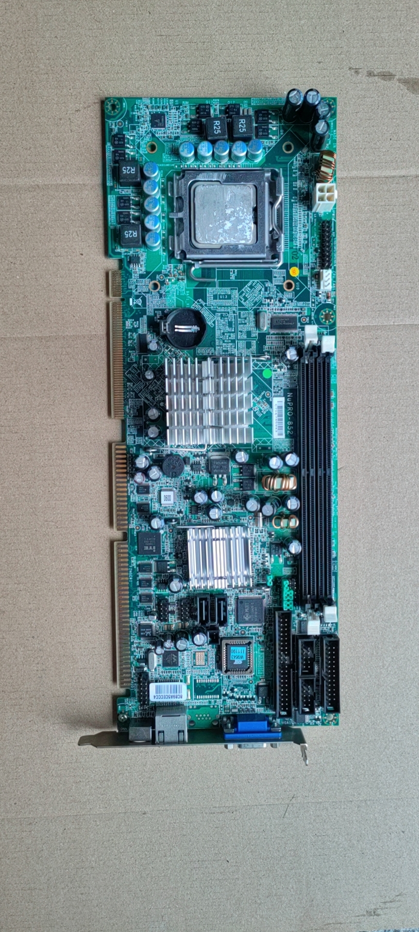 Adlink NuPRO-852DV CPU Board. PICMG 1.0