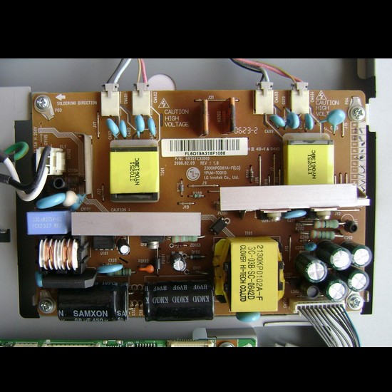LG 6871TPT318G Power Supply / Backlight Inverter (2300KPG070A-F, PLLM-M602A)