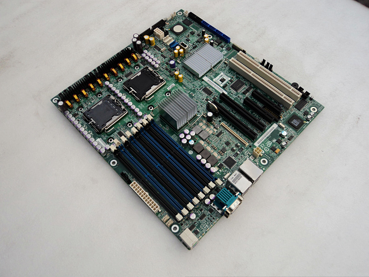 Brand Original Intel S5000PSL Dual Server Teardown Motherboard L