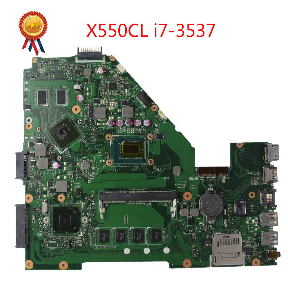 Asus F552CL X550CL Laptop Motherboard i7 3537U Mainboard Rev2.1