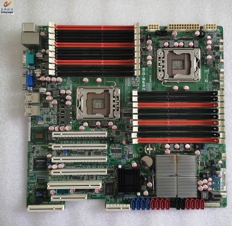 ASUS Z8PE-D18 Dual Motherboard LGA1366 Intel 5520 DDR3 VGA COM Free Shipping