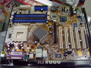 462 motherboard A7V880 onboard Gigabit LAN DDR400