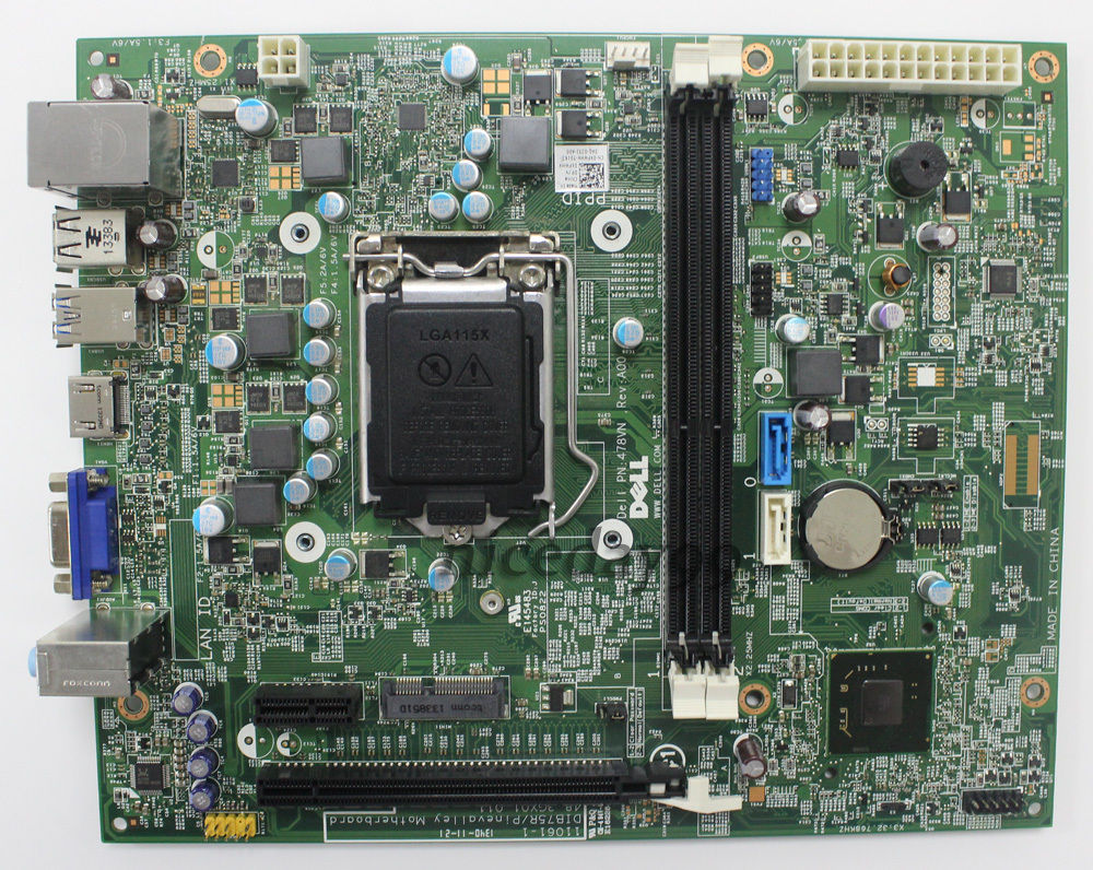 Dell Inspiron 660 Vostro 270s Intel Desktop Motherboard s1155 48.3GX01.011 478VN
