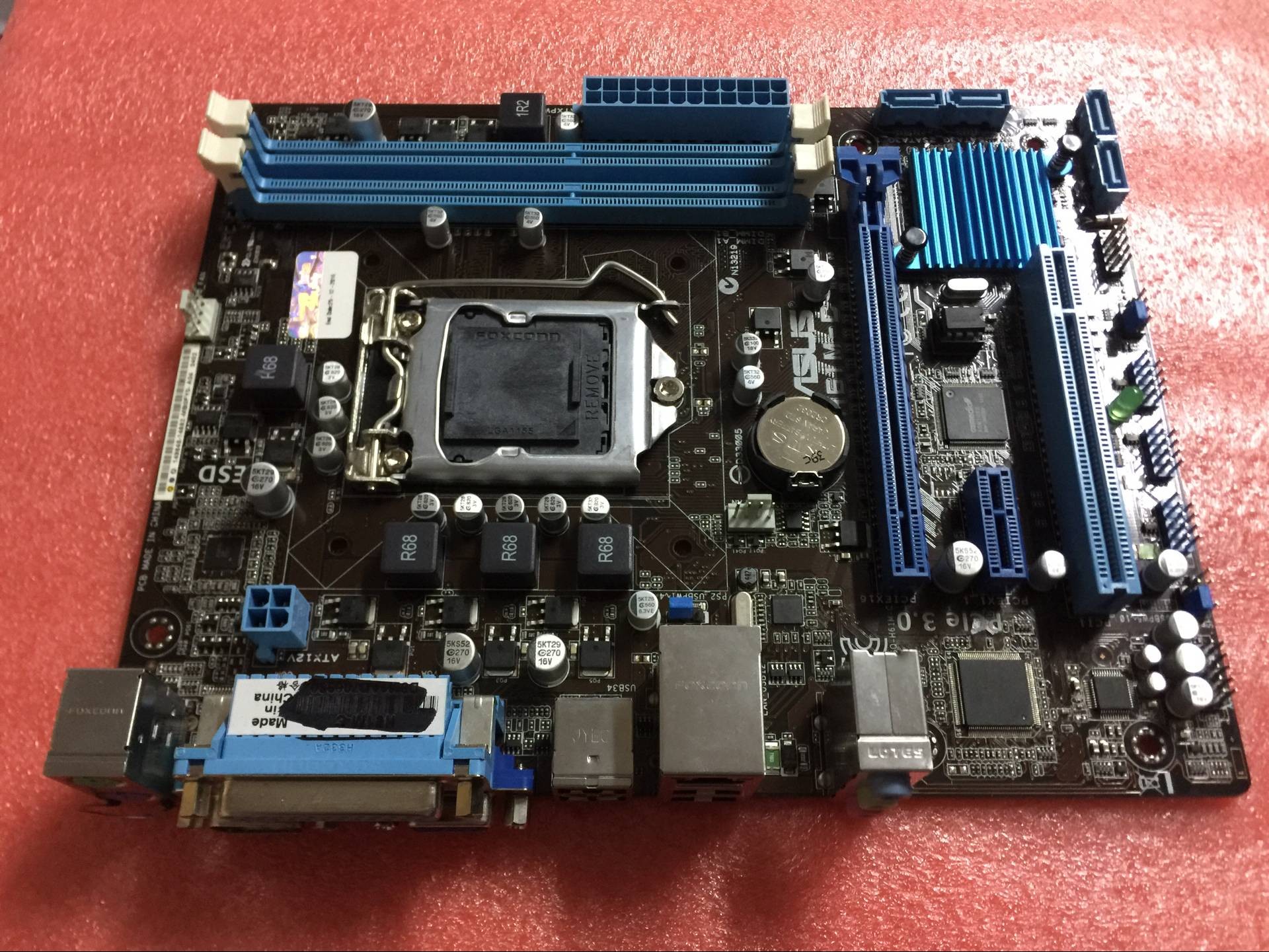 ASUS H61M-C Chipset Intel H61 LGA1155 VGA And COM LPT ...