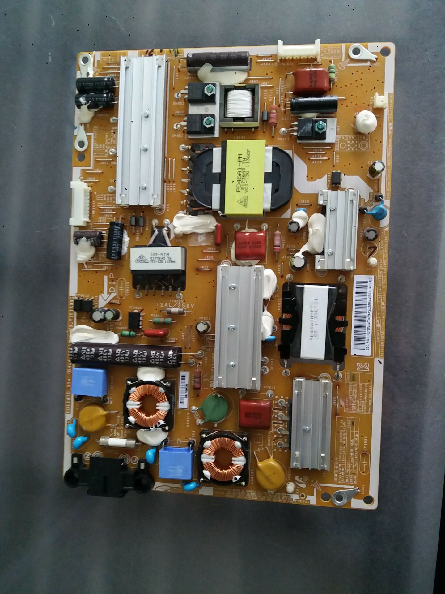 Power supply BN44-00458A PSLF151A03D For TV SAMSUNG UE46D6000TP
