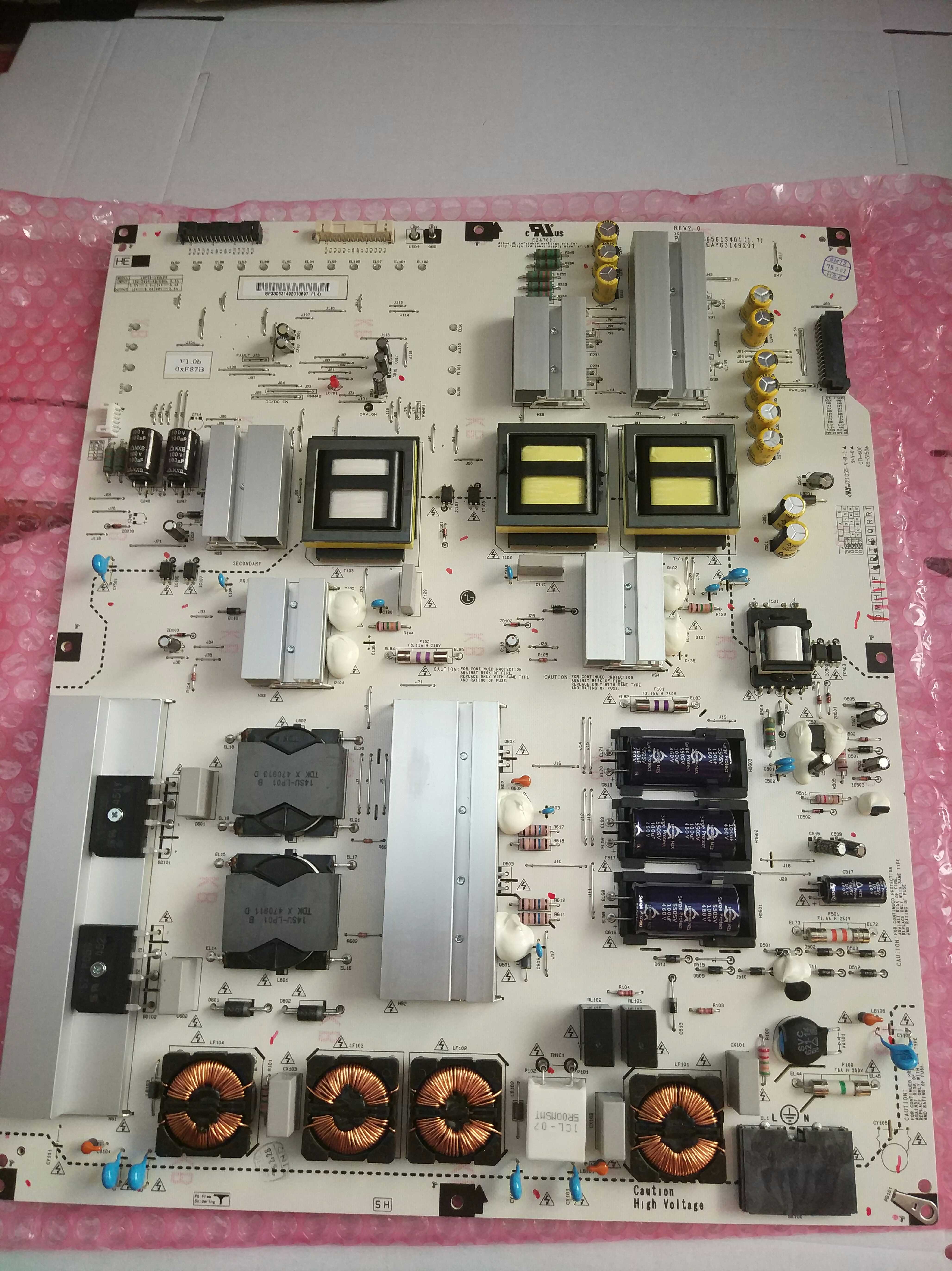 NEW EAX65613401 EAY63149201 79UB9800 LG power supply board - Click Image to Close