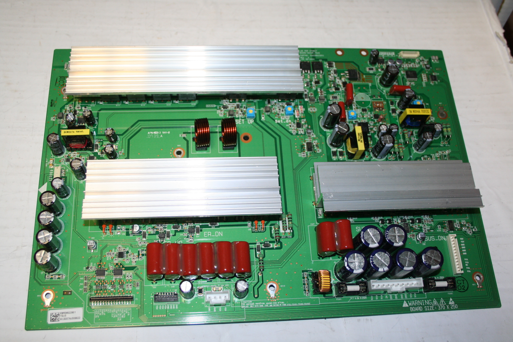 LG 50PC3DD-UE Y-Main Board EBR39522801 EAX39522201
