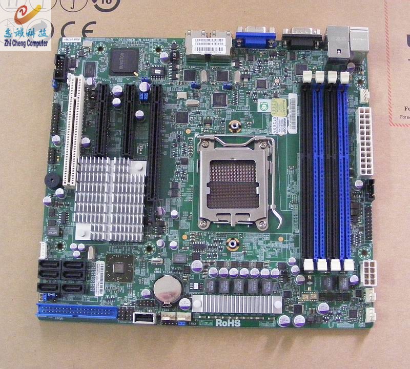 Supermicro H8SCM-F Sever Motherboard AMD SR5650 SP5100 Socket C32 DDR3 VGA COM